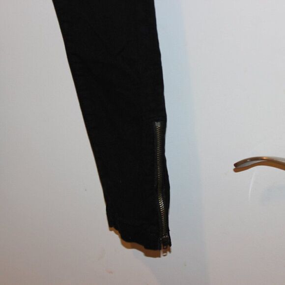 Joie Black  Zipper Front Skinny Denim Jeans Women's Size 25 - Picture 7 of 15